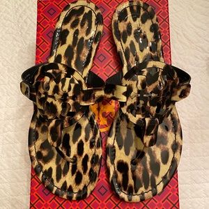Tory Burch Milllers Natural Leopard